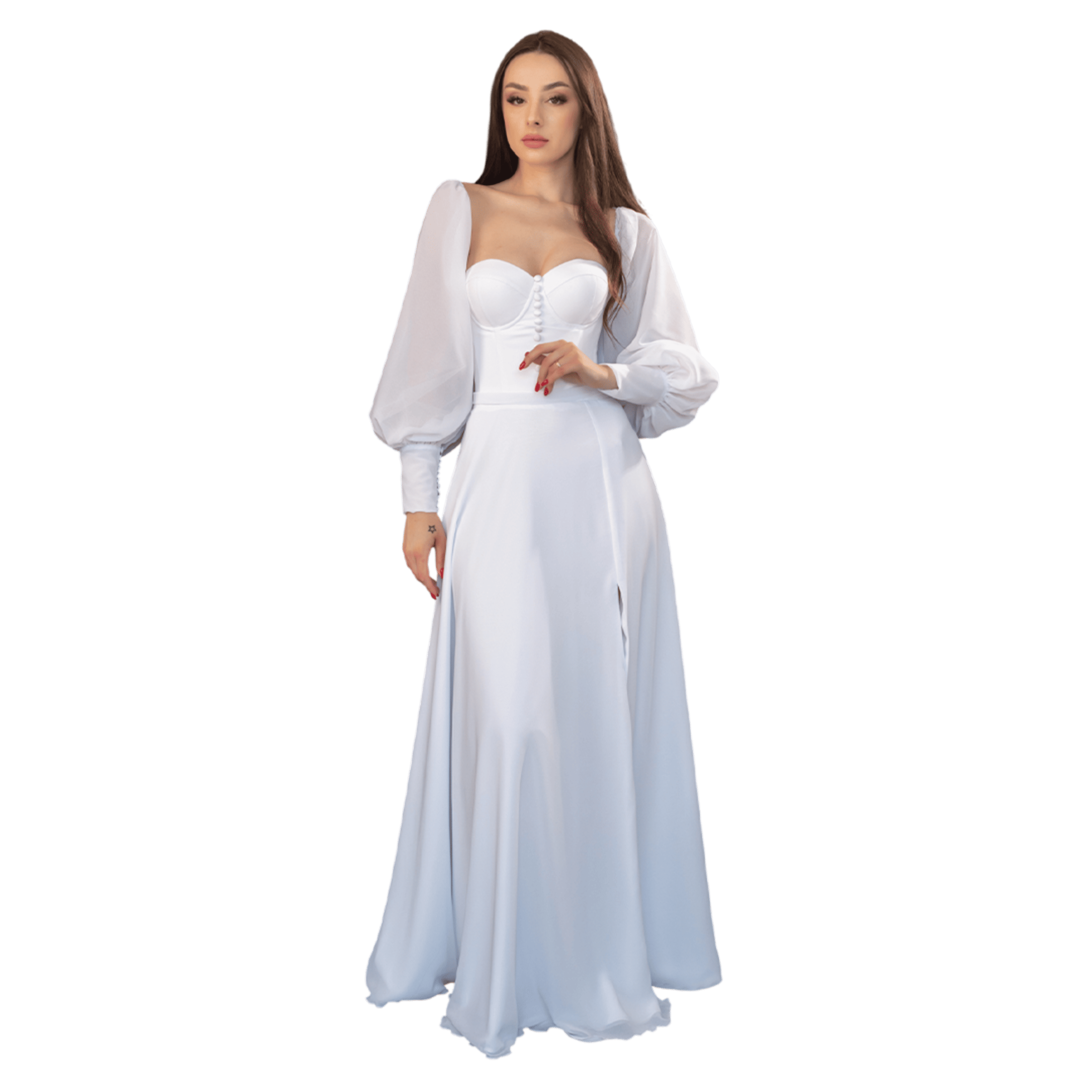 Ivory Sleeve Romance